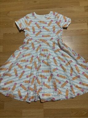 “Sparkle in Pink” Boutique dress size 14/16 in excellent condition